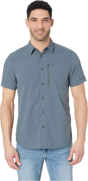 Abisko Hike short sleeve shirt Fjällräven, color Dusk