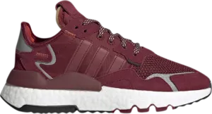 Adidas 3M x Nite Jogger J 'Burgundy' sneakers, red