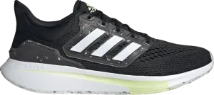 Adidas EQ21 Run 'Black Almost Lime' Sneakers, black