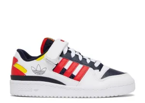 Adidas FORUM LOW J 'LEGEND INK RED' sneakers, white