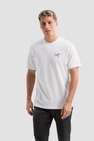 Arc'teryx Men's Arc'Multi Bird Logo SS in White Light